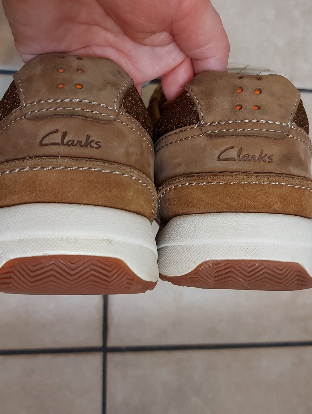 Clarts Men's shoes by Clarks, model Langton Lane, size 11M - Picture 6 of 8